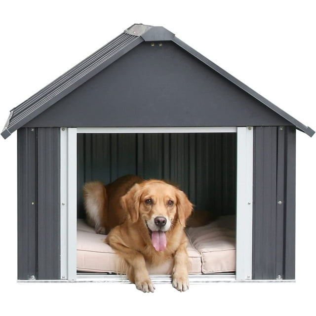 Large Dog House XL Insulated, Outdoor Indoor, Waterproof, Weather