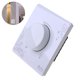 thumbnail image 2 of Interruptor de dimmer de pared de lujo blanco marfil Breve arte interruptor de luz ac 110 ~ 250v,11 Feliz Sencillez, 2 of 5