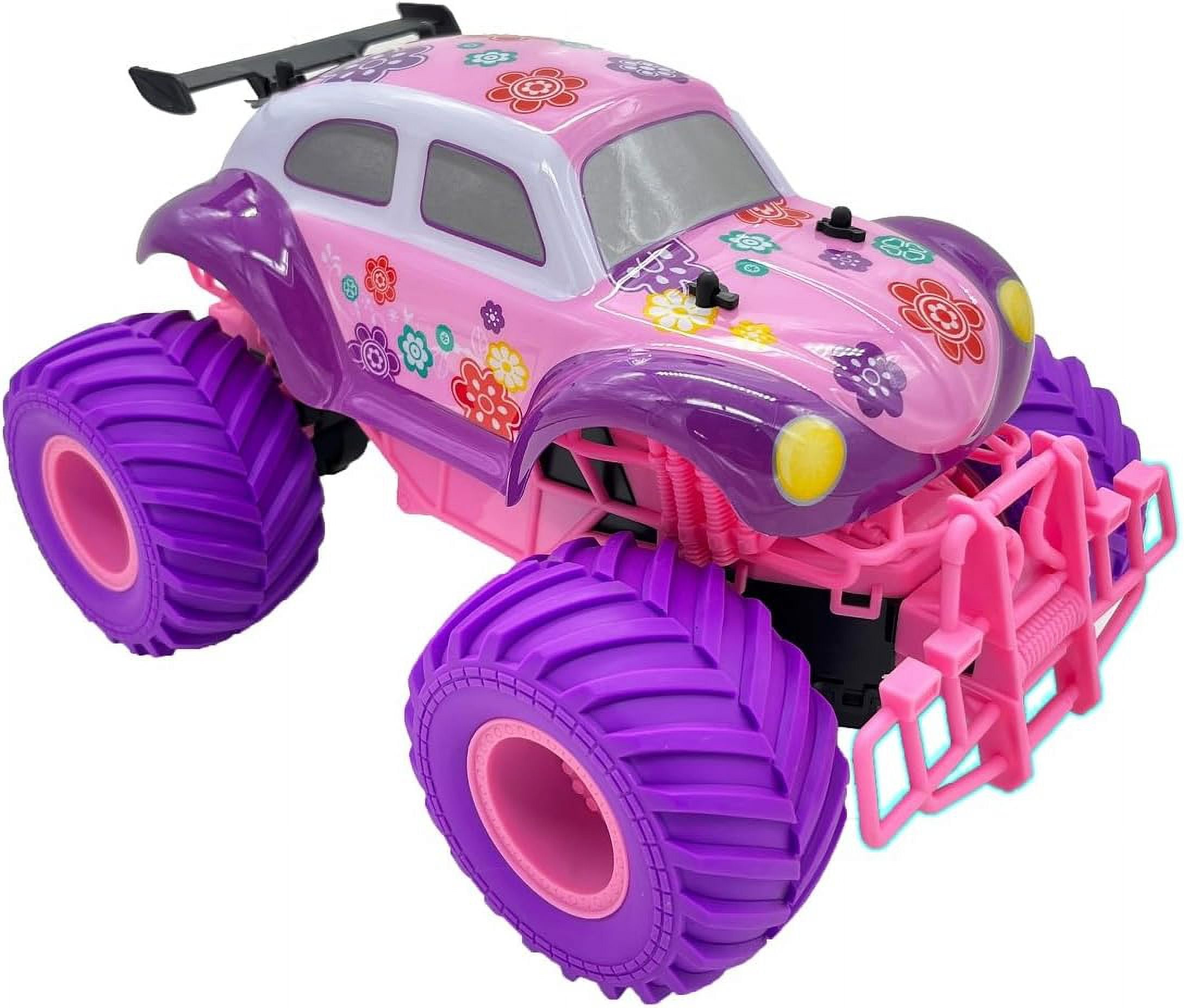 TYMZDYN 1:16 Pink RC Car Remote Control Cars Toy Radio Controlled Car Trucks Toys Gifts Presents for Girls Kids Ages 6+