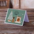 thumbnail image 2 of Brindle Boxer Christmas Everyone Greeting Cards and Envelopes Pack of 8, 2 of 2