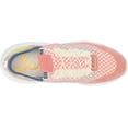 thumbnail image 4 of Sam Edelman Womens Chelsie Lace Up Knit Sneaker Pink Coral/Electric Lime/Off White 7.5M, 4 of 5