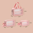 thumbnail image 2 of Coofit Toiletry Bag Large Capacity Waterproof Zipper Travel Cosmetic Pouch Shaving Bag, 2 of 10