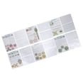 thumbnail image 4 of 12 Uds hojas termorretráctiles BOPS capacidad práctica películas de Arte de papel retráctiles semitransparentes para marcapáginas de joyería DIY, 4 of 12