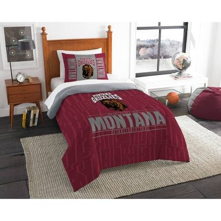 Ncaa Montana Grizzlies Modern Take Bedding Comforter Set