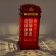 thumbnail image 4 of Retro London Cabina Telefónica Lámpara de Noche Táctil Mesa Regulable Luz de Escritorio para Dormitorio Estudiantes Dormitorio Decoración del Hogar Ecomeon  no, 4 of 5