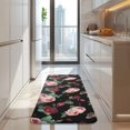 thumbnail image 4 of Pioneer Flower Floral Print Pattern Kitchen Rug Mat,Kitchen Runner Rugs Non Skid Washable,Decorative Kitchen Floor Mats for Kitchen,Sink,Laundry,17"x47.2", 4 of 7