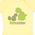 thumbnail image 4 of Inktastic Little Sister Purple Girls Baby Bodysuit, 4 of 5