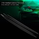 thumbnail image 4 of Un par de cubiertas embellecedoras para párpados y cejas para faros delanteros para Golf 7 GTI 2013-2018, color negro, 4 of 8