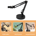 thumbnail image 2 of RUNROTOO Support de Téléphone Portable pour Enregistrement Selfie Support Noir ABS Angle Réglable Adapté pour Diffusion en Direct Lot de 1, 2 of 7