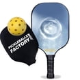 thumbnail image 1 of Pickleball Factory PB00012-8-G Pickleball Paddles - Crystal Clear Tennis & Pickleball, Best Pickleball Paddles for Advanced Players, Glassfiber Graphite, 1 of 1