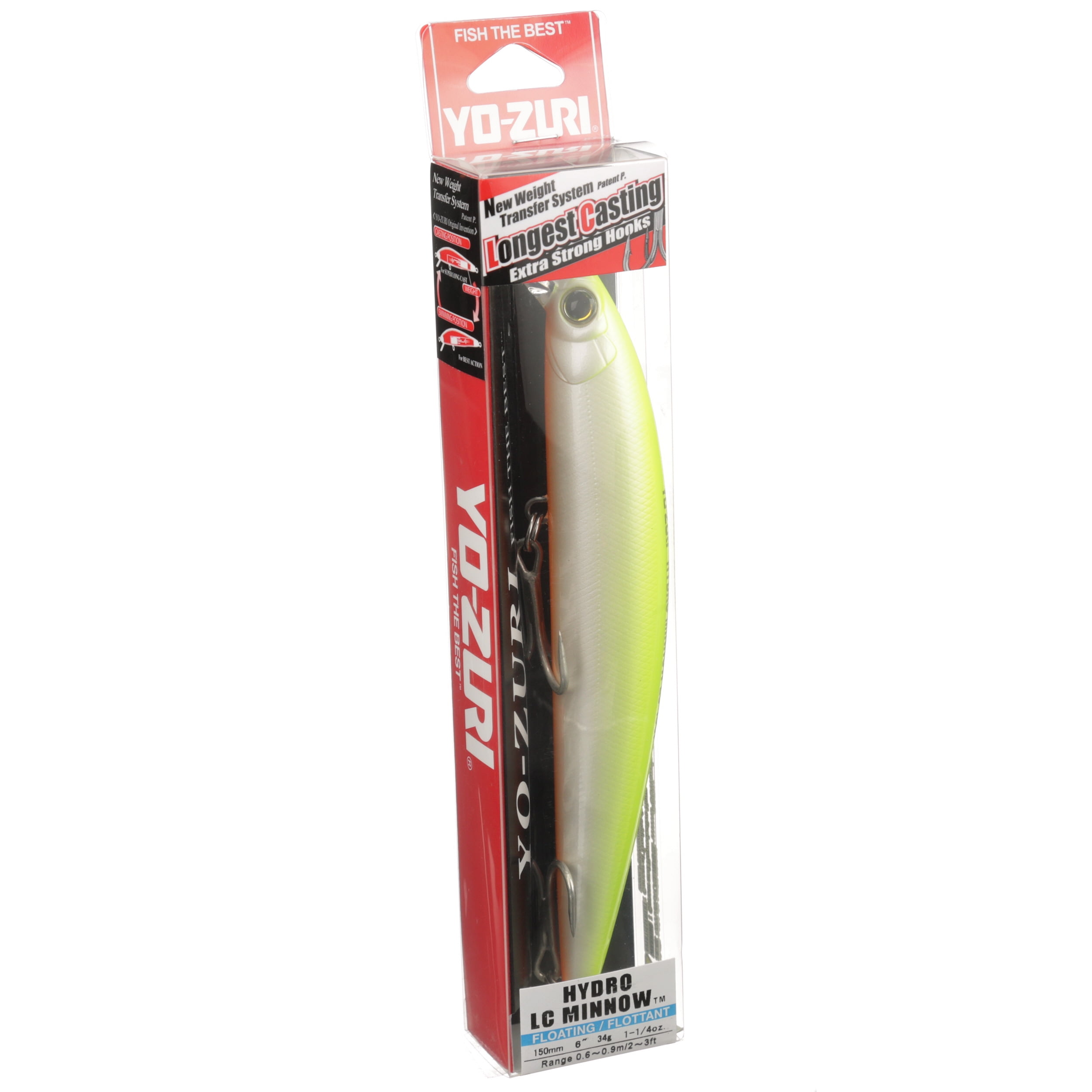 Yo-Zuri, Hard Bait, Long Cast 6