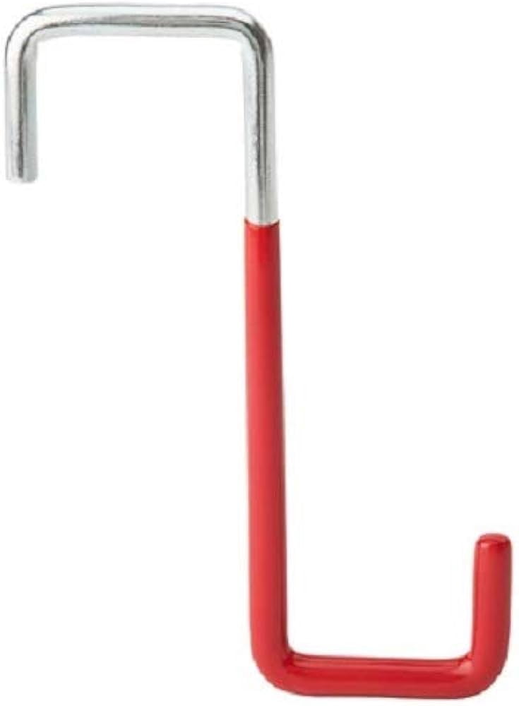 Red Vinyl Coated Rafter Hooks 5-1/2 ''Length Quantity 120