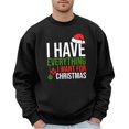 thumbnail image 5 of Christmas Sweatshirt for Men Women Long Sleeve Loose Casual Crewneck Pullover Sweatshirts for Couples, 5 of 5
