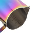thumbnail image 3 of 304 Stainless Steel Milk Frothing Pitcher Colorful 20 oz 600 ml Creamer Cup with Measurement Scale for Coffee Espresso Machines, 3 of 9