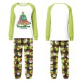 thumbnail image 4 of Lvotionpl Match Family Christmas Pjs, Matching Christmas Pajamas Long Sleeve Top & Pants Set Matching Holiday Family Pajama Xmas Sets, 4 of 4