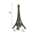 thumbnail image 2 of unbranded 3Ud Adorno Torre Eiffel De Metal Color Dorado Para De Hogar, 2 of 8