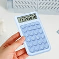 thumbnail image 4 of Scientific Calculator for s, 240 Functions with LCD Display, Portable Pocket Calculator for Exams and Basic Math(Blue), 4 of 4