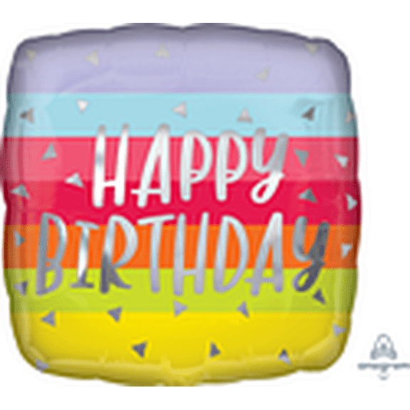 18SQ HX BRIGHT AND BOLD BIRTHDAY