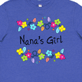thumbnail image 4 of Inktastic Nanas Girl- bright flowers Youth T-Shirt, 4 of 5