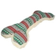 thumbnail image 7 of Extra Large Plush Fleecy Bone Super Squeak Christmas Gift Dog Toy 28x60cm 2PK, 7 of 7