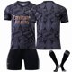 thumbnail image 1 of New Boys Kids Children Football Kit Short Shirt Sock Set Football arsenal away kit blank, 1 of 5