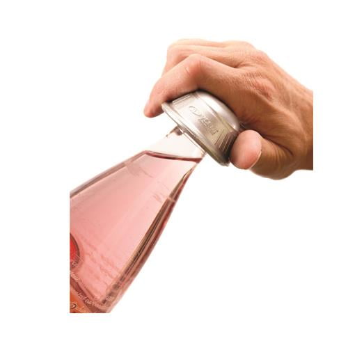 Dycem non-slip cone-shaped bottle opener, silver Dycem non-slip cone-shaped bottle opener, silver