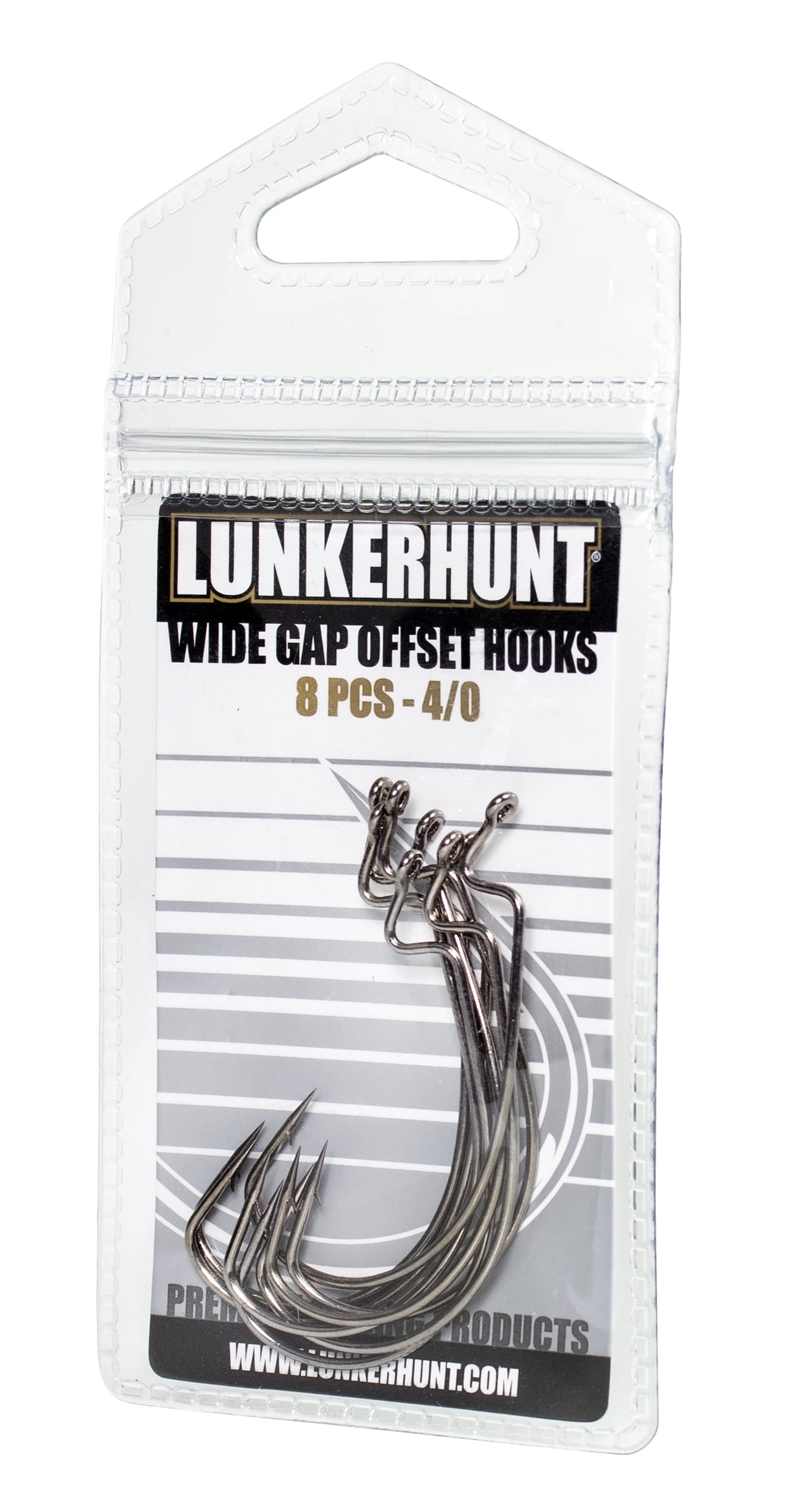 Lunkerhunt - Offset Wide Gap Hook - 4/0