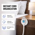 thumbnail image 2 of Cable USB‑C MAGNICPRO 1,8 m 100 W con Dock Magnético Azul, 2 of 9