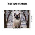 thumbnail image 2 of WYYP Siamese Cat Snow Tree Wooden Jigsaw Puzzle Challenging Difficult Wood Puzzles for Adults 300 PCS, 2 of 6