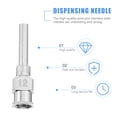 thumbnail image 4 of 12Pcs Stainless Steel Unbending Dispensing Needles Accuracy Precision Blunt Tips, 4 of 6