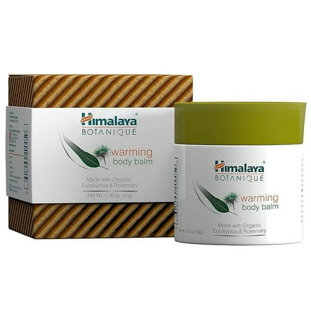Himalaya Botanique Warming Body Balm for relaxation, Provides Long Lasting Comfort, 1.76 oz