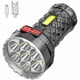 thumbnail image 1 of Linterna Táctica Led Usb Con 7 Led Con 4 Modos De Iluminación Antorcha Led Con Batería De 1200 Mah Ip65 A Prueba De Agua Para Acampar Senderismo Pesca Nocturna Muyoka Hogar, 1 of 7