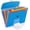 Blue, variant on Accordion File Folder, 13-Pockets Expandable File Folder for A4 Letter Size Paper, Blue