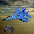 thumbnail image 3 of Avión de control remoto, planeador RC con avión de iluminación Avión de ala fija RC Avión RC Juguetes para principiantes , azul Baoblaze Avión RC, 3 of 8