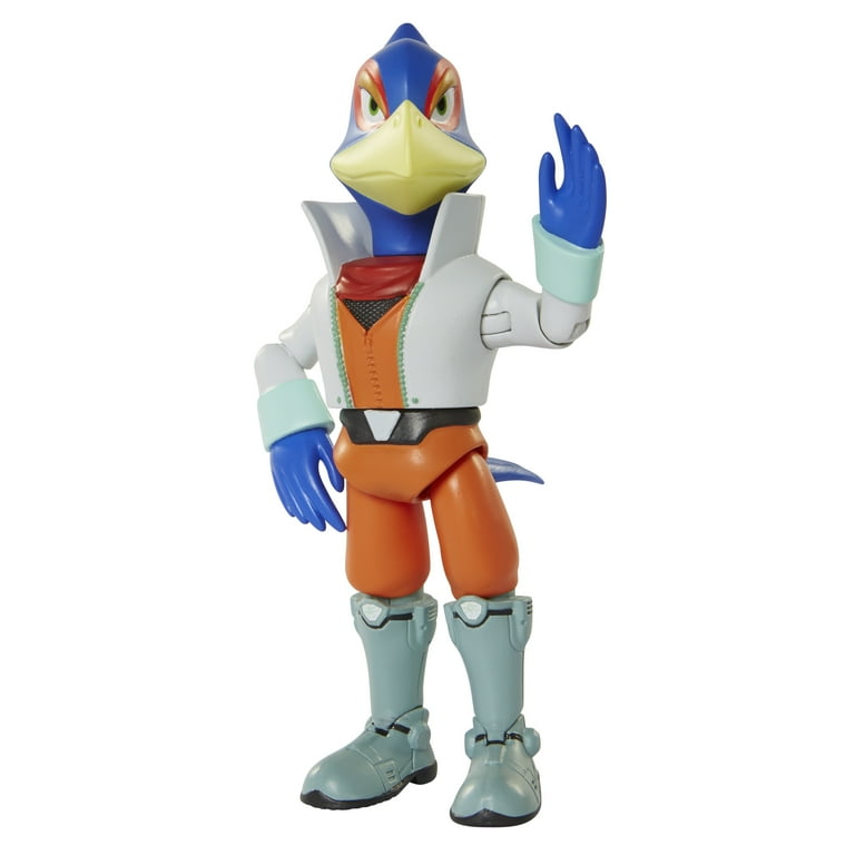 world of nintendo スターフォックス4人セット World of Nintendo Star Fox Falco Lombardi 4 Inch Action Figure