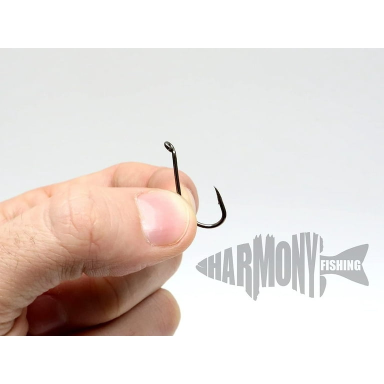 Harmony Fishing - Razor Series Dropshot Fishing Hooks Select Size &  Quantity Size 6 10 Pack 