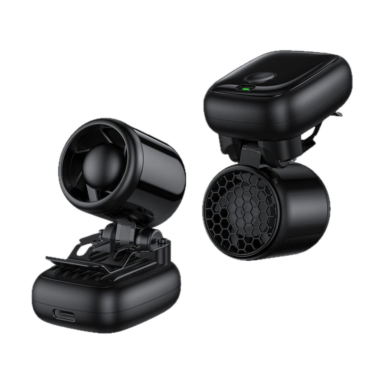 Clip On Fan For Hat And Waist, Hands-Free Mini Hat Fan, Personal Fan With 3 Speeds For Hiking, Fishing, Camping, Running, Travel