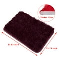 thumbnail image 2 of SAYFUT Super Soft Fluffy Floor Rug Washable Shag Rug Shaggy Area Rug Bedroom Dining Room Anti-skid Carpet Yoga Mat Child Play Mat,Black/ White/ Red/ Blue/ Pink/ Grey, 2 of 4