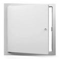 thumbnail image 1 of 18 x 18 Po. avec Porte d'Entrée en Acier Blanc, 1 of 1