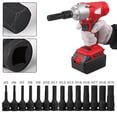 thumbnail image 3 of Electric Drill Socket Adapter Air Impact Wrench Hex Head Socket 12.5mm Adapter, 3 of 9