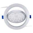 thumbnail image 4 of Estevez Spot LED Dirigible 12W CCT Switch Ø137 mm, Modelo Dots CCT, Color Plata, 4 of 9
