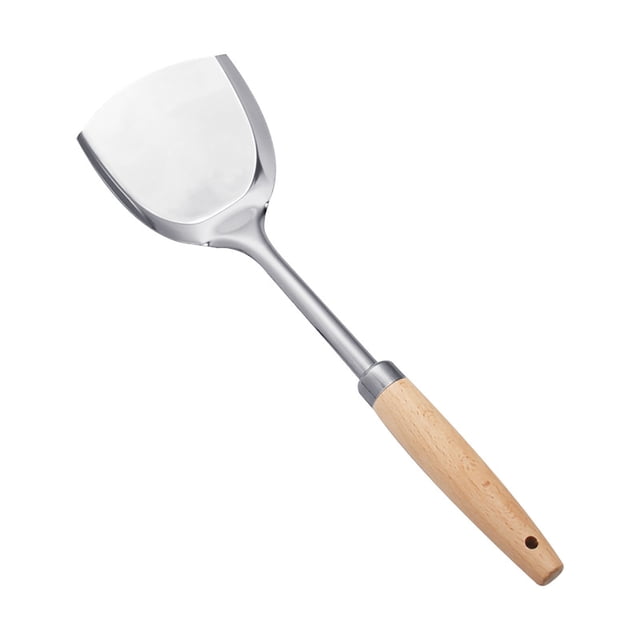 Espátula de cocina ANGGREK Con Mango de Madera Estilo Chino