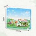 thumbnail image 3 of Kids Building Blocks Bricks Girls Toys Puzzle Gift Snack Truck Model Christmas Gift Parent-Child Toy, 3 of 7