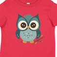 thumbnail image 4 of Inktastic Blue Owl on Tree Branch Boys or Girls Toddler T-Shirt, 4 of 5