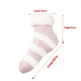 thumbnail image 6 of HAiming Winter Warm Socks for Women Casual Soft Cozy Slipper Home Socks Fleece Lined Thicken Warm Breathable Socks, 6 of 7
