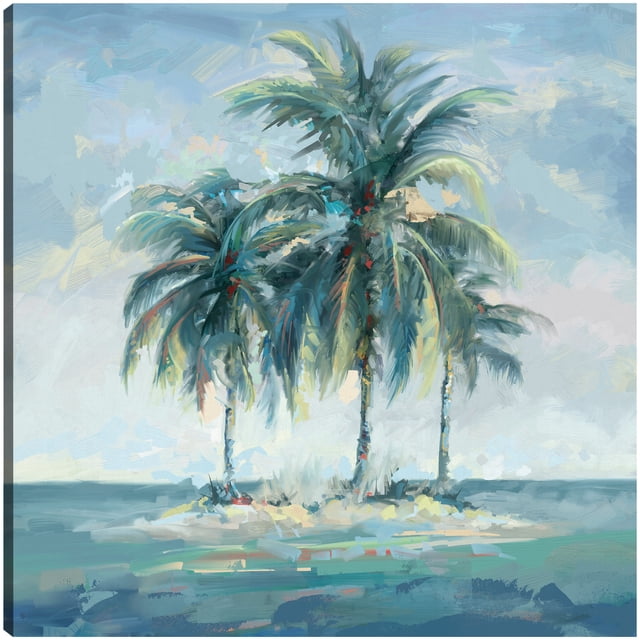 Cuadro Decorativo - Isla de los sueños Jr Impresión en canvas, estrechado