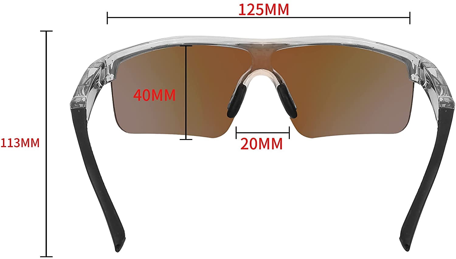 FEISEDY Kids Teens Sports Polarized Sunglasses TR90 Frame Boys Girls Cycling B2454
