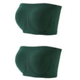 thumbnail image 2 of Darzheoy Strapless Bras for Women Stretch Bra Bandeau Bra Comfort Wire Free Bra High Impact Bras for Women Free Size, 2 of 6