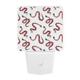 thumbnail image 5 of Goofa Red Snake Night Light, Plug-in, Dusk to Dawn Sensor, Warm White, Ambient Lighting, Ideal Kids Adults Nightlight-EU, 5 of 9