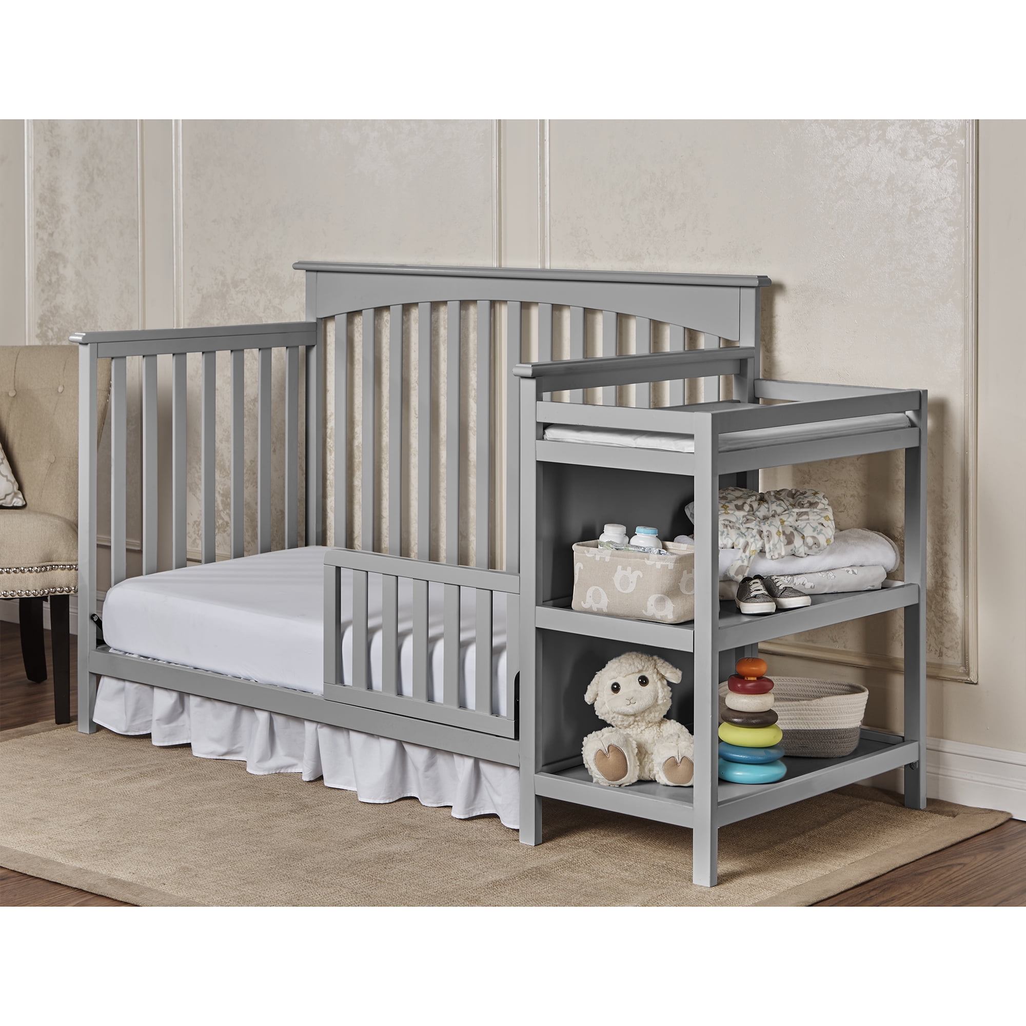 Dream on me chloe 5 in 1 convertible store crib with changer instructions
